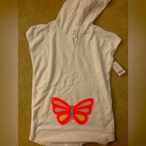 NEW Carter's Girls Terry Swim Cover Up size 7